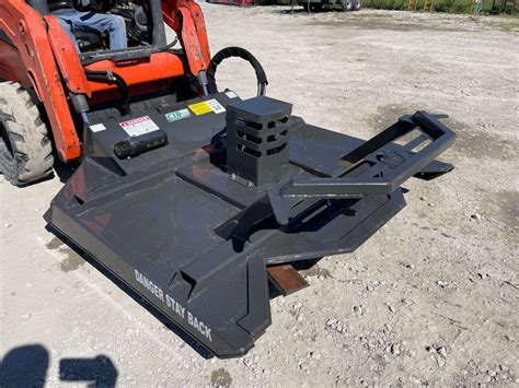 flint equipment skid steer cid xtreme brush cutter kubota 75-2|cid skid steer brush cutter.